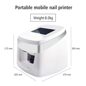 NP10 Nail Printer Machine - Professional 3D Digital Nail Art Printer