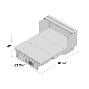 New Simple Fashion Storage Bed